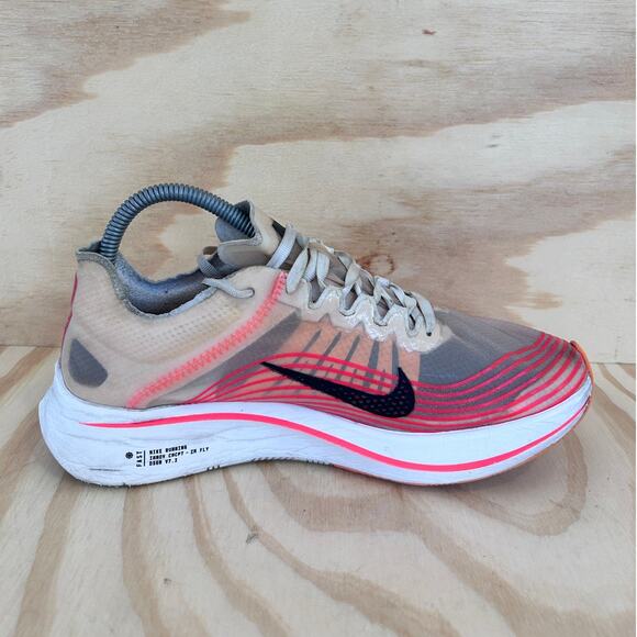 Nike - Zoom Fly SP - Running Shoes - Red/Gray - Women's - 9 - AJ8229-600 - Picture 5 of 9